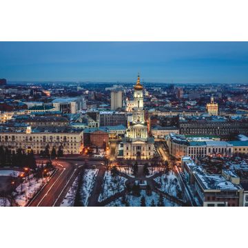 Lais Puzzle - Beleuchtete Mariä-Himmelfahrt-Kathedrale in Charkiw - 2.000 Teile