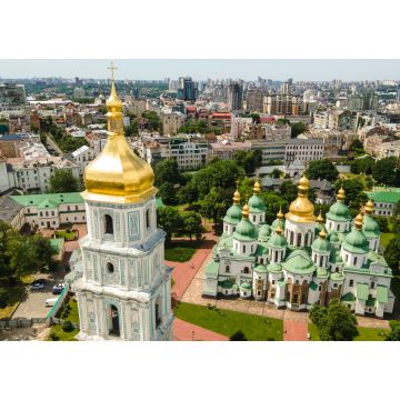 Lais Puzzle - Sophienkathedrale Kiew von der Höhe des Sophienplatzes Stadtbild - 1.000 Teile