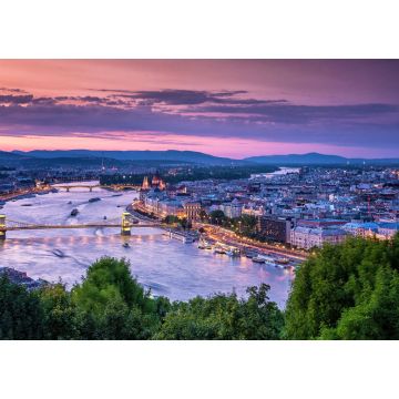 Lais Puzzle - Sonnenuntergang über Budapest im Sommer - 1.000 Teile