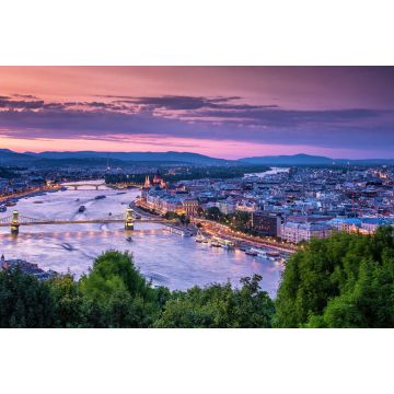 Lais Puzzle - Sonnenuntergang über Budapest im Sommer - 2.000 Teile
