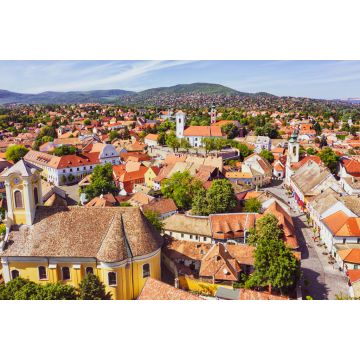 Lais Puzzle - Die Stadt Szentendre aus der Luft - Ungarn - 2.000 Teile