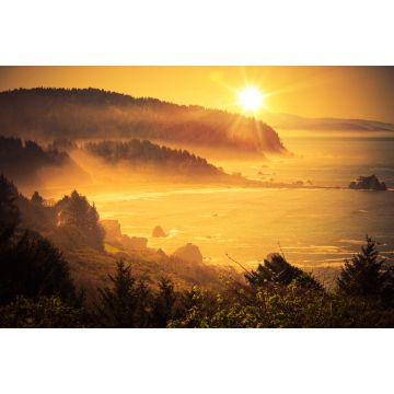 Lais Puzzle - Sonnenuntergang an der kalifornischen Küste - 2.000 Teile