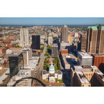 Lais Puzzle - Stadtzentrum von St. Louis, MO mit dem alten Gerichtsgebäude - 2.000 Teile