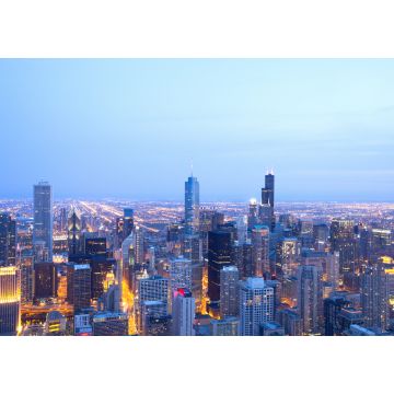 Lais Puzzle - Erhöhte Ansicht der Innenstadt von Chicago, Illinois - 1.000 Teile