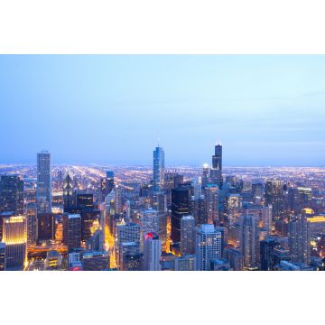 Lais Puzzle - Erhöhte Ansicht der Innenstadt von Chicago, Illinois - 2.000 Teile