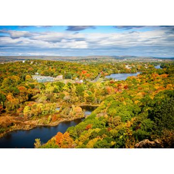 Lais Puzzle - Herbstlaub entlang des Quinnipiac River in Connecticut - 1.000 Teile