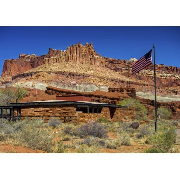 Lais Puzzle - Capitol Reef National Park Besucherzentrum und Red Rock Landschaftspanorama Utah Vereinigte Staaten von Amerika - 1.000 Teile