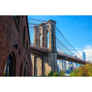 Lais Puzzle - Brooklyn Bridge an einem sonnigen Tag, aufgenommen vom Brooklyn Bridge Park, New York City - 2.000 Teile