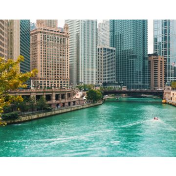 Lais Puzzle - Chicago River mit Booten und Verkehr in Downtown Chicago - 40, 100, 200, 500, 1.000 & 2.000 Teile