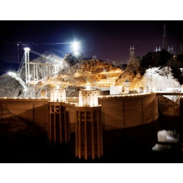 Lais Puzzle - Hoover-Damm bei Nacht, Colorado, USA - 40, 100, 200, 500, 1.000 & 2.000 Teile