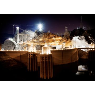 Lais Puzzle - Hoover-Damm bei Nacht, Colorado, USA - 1.000 Teile