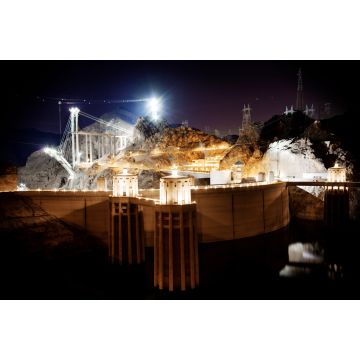 Lais Puzzle - Hoover-Damm bei Nacht, Colorado, USA - 2.000 Teile