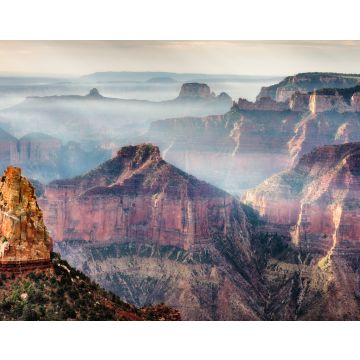 Lais Puzzle - Frühe Morgensonne und Nebel am Point Imperial, North Rim Grand Canyon National Park - 40, 100, 200, 500, 1.000 & 2.000 Teile