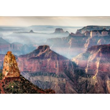 Lais Puzzle - Frühe Morgensonne und Nebel am Point Imperial, North Rim Grand Canyon National Park - 1.000 Teile