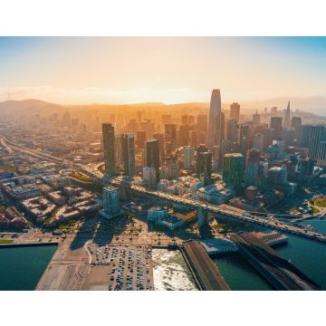 Lais Puzzle - Downtown San Francisco Luftaufnahme von Wolkenkratzern - 40, 100, 200, 500, 1.000 & 2.000 Teile