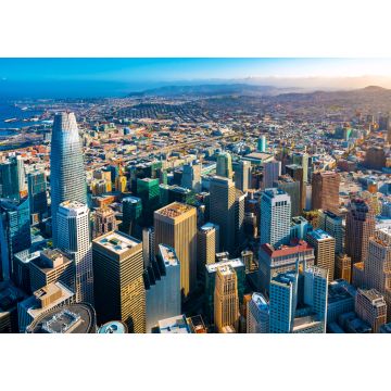 Lais Puzzle - Wolkenkratzer in der Innenstadt von San Francisco aus der Vogelperspektive - 1.000 Teile