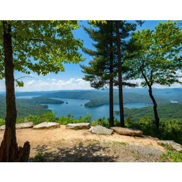 Lais Puzzle - Lake Jocassee vom Jumping Off Rock aus gesehen, Jocassee Gorges Wilderness Area, South Carolina - 40, 100, 200, 500, 1.000 & 2.000 Teile