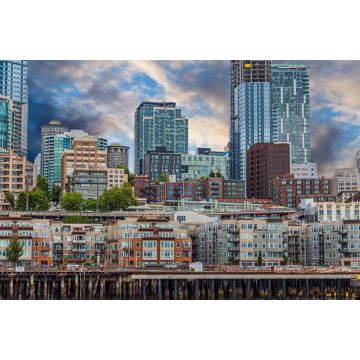 Lais Puzzle - Die neue Waterfront von Seattle vom Puget Sound aus - 2.000 Teile
