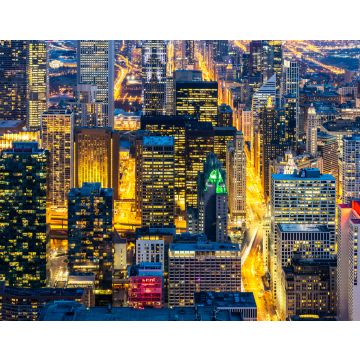 Lais Puzzle - Luftaufnahme von Chicago Skylines South - 40, 100, 200, 500, 1.000 & 2.000 Teile