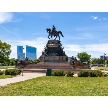 Lais Puzzle - Washington Monument am Eakins Oval in Philadelphia, USA - 40, 100, 200, 500, 1.000 & 2.000 Teile