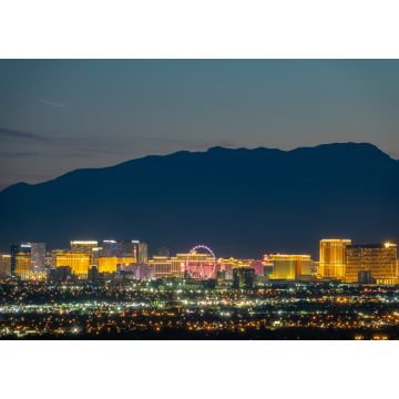 Lais Puzzle - Luftaufnahme des Las Vegas Strip bei Nacht aus einem hohen Winkel - 1.000 Teile