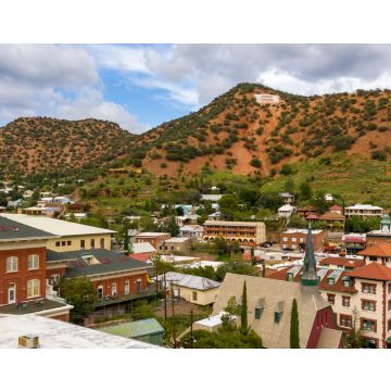 Lais Puzzle - Über dem Stadtzentrum von Bisbee, Arizona, USA - 40, 100, 200, 500, 1.000 & 2.000 Teile