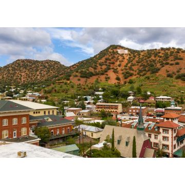 Lais Puzzle - Über dem Stadtzentrum von Bisbee, Arizona, USA - 1.000 Teile