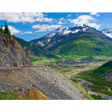 Lais Puzzle - Blick über die Stadt Silverton, Colorado, vom San Juan Skyway aus - 40, 100, 200, 500, 1.000 & 2.000 Teile