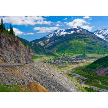 Lais Puzzle - Blick über die Stadt Silverton, Colorado, vom San Juan Skyway aus - 1.000 Teile