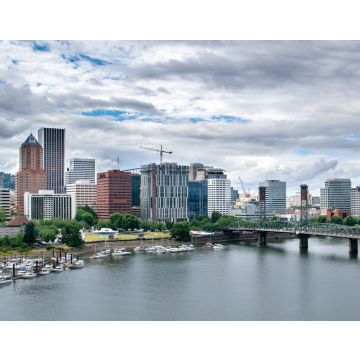 Lais Puzzle - Skyline von Portland und Willamette River - Portland, Oregon, USA - 40, 100, 200, 500, 1.000 & 2.000 Teile