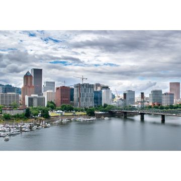 Lais Puzzle - Skyline von Portland und Willamette River - Portland, Oregon, USA - 2.000 Teile