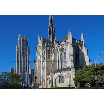 Lais Puzzle - Campus der Universität von Pittsburgh mit der Cathedral of Learning und der Heinz Memorial Chapel - 1.000 Teile