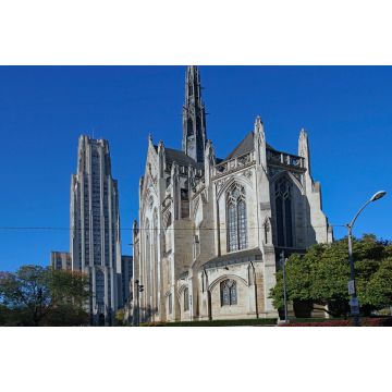 Lais Puzzle - Campus der Universität von Pittsburgh mit der Cathedral of Learning und der Heinz Memorial Chapel - 2.000 Teile