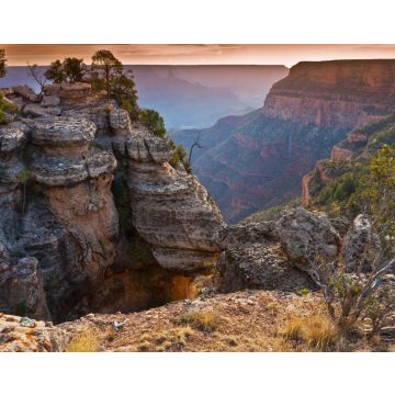 Lais Puzzle - Cocina-Kalksteinausläufer in der Nähe von Maricopa Point mit der Cheops-Pyramide in der Ferne, South Rim, Grand Canyon NP, Arizona - 40, 100, 200, 500, 1.000 & 2.000 Teile