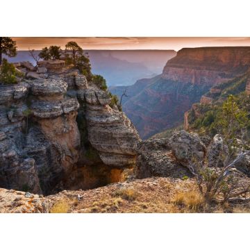 Lais Puzzle - Cocina-Kalksteinausläufer in der Nähe von Maricopa Point mit der Cheops-Pyramide in der Ferne, South Rim, Grand Canyon NP, Arizona - 1.000 Teile