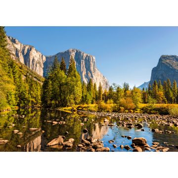 Lais Puzzle - Merced River, El Capitan, Cathedral Rocks, Yosemite National Park, Kalifornien, USA - 1.000 Teile