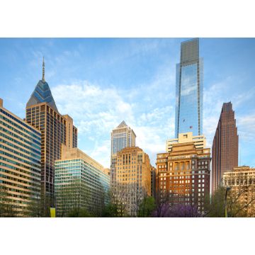 Lais Puzzle - Skyline moderner Gebäude im Stadtzentrum vom Rittenhouse Square aus, Philadelphia, Pennsylvania, Vereinigte Staaten - 1.000 Teile
