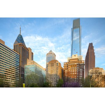 Lais Puzzle - Skyline moderner Gebäude im Stadtzentrum vom Rittenhouse Square aus, Philadelphia, Pennsylvania, Vereinigte Staaten - 2.000 Teile