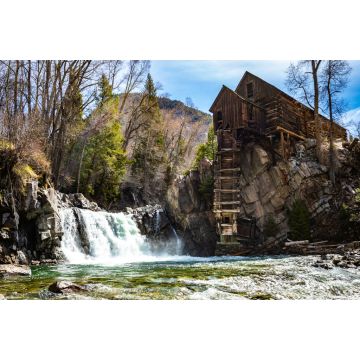 Lais Puzzle - Wasserfall bei Old Crystal Mill White River National Forest Colorado - 2.000 Teile