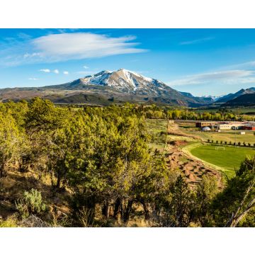 Lais Puzzle - Schöne Aussicht auf den Berg Sopris Aspen Glen Colorado - 40, 100, 200, 500, 1.000 & 2.000 Teile