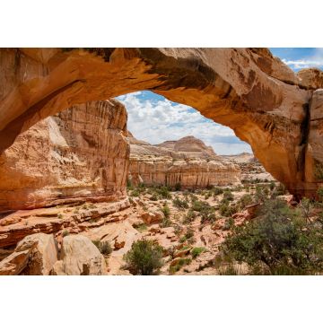 Lais Puzzle - Sonniger Blick auf die Hickman Bridge im Capitol Reef National Park - 1.000 Teile
