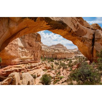 Lais Puzzle - Sonniger Blick auf die Hickman Bridge im Capitol Reef National Park - 2.000 Teile