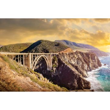 Lais Puzzle - Bixby-Creek-Brücke am Pacific Highway, Kalifornien, USA - 2.000 Teile
