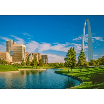 Lais Puzzle - Der Gateway Arch und die Skyline markieren den Gateway Arch National Park in Missouri - 1.000 Teile