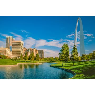 Lais Puzzle - Der Gateway Arch und die Skyline markieren den Gateway Arch National Park in Missouri - 2.000 Teile