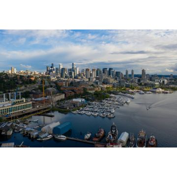 Lais Puzzle - Queen Anne Hill Seattle Washington Stadtzentrum Skyline Lake Union - 2.000 Teile