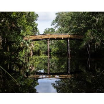 Lais Puzzle - Schöner Blick auf die Brücke im Hillsborough River State Park, Florida, USA - 40, 100, 200, 500, 1.000 & 2.000 Teile