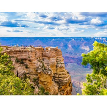 Lais Puzzle - Panoramabild des farbenprächtigen Sonnenuntergangs am Grand Canyon im Grand Canyon National Park vom Südrand aus, Arizona - 40, 100, 200, 500, 1.000 & 2.000 Teile