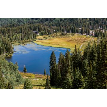 Lais Puzzle - Höhenansicht des Silver Lake, Silver Lake Nature Area, Brighton, Utah, USA - 2.000 Teile