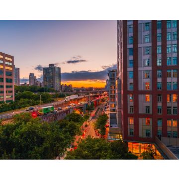 Lais Puzzle - Sonnenuntergang in der Stadt Brooklyn New York usa Gebäudeverkehr - 40, 100, 200, 500, 1.000 & 2.000 Teile